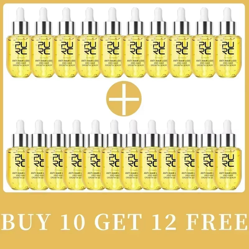 Hair Growth Serum Growing Hair Essential Oil Beauty Hair Care Dense Regrowth Ginger Promoting Regeneration