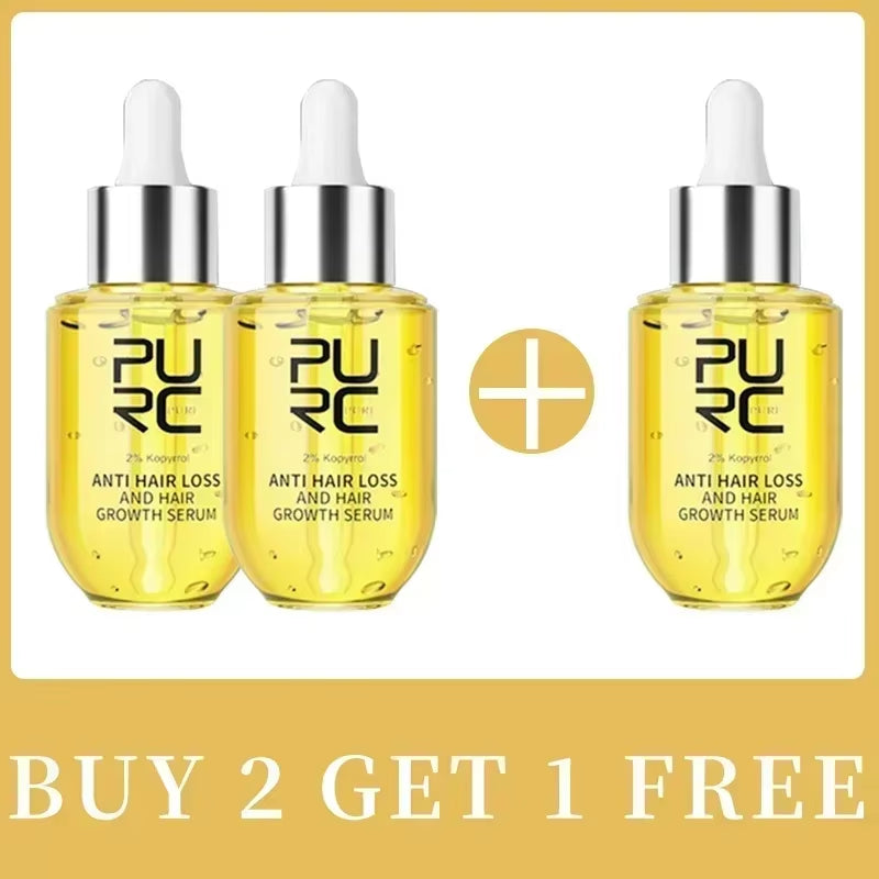 Hair Growth Serum Growing Hair Essential Oil Beauty Hair Care Dense Regrowth Ginger Promoting Regeneration